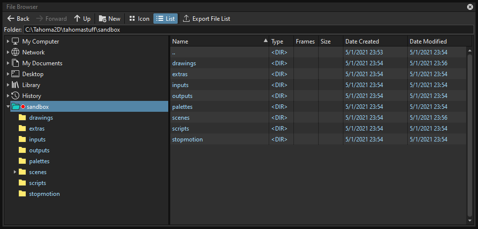 UI_filebrowser