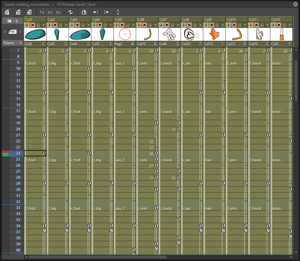 using_column_keys